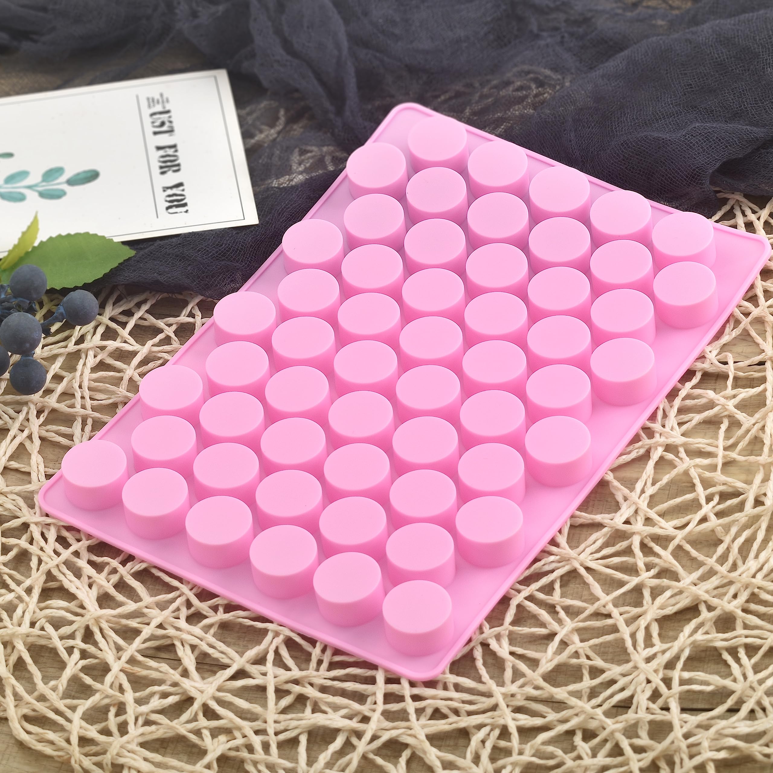 Moules Silicone IonEgg Lot De 4 - Pour Bonbons Cétogènes, Chocolats, 55 Cavités, Compte-Gouttes