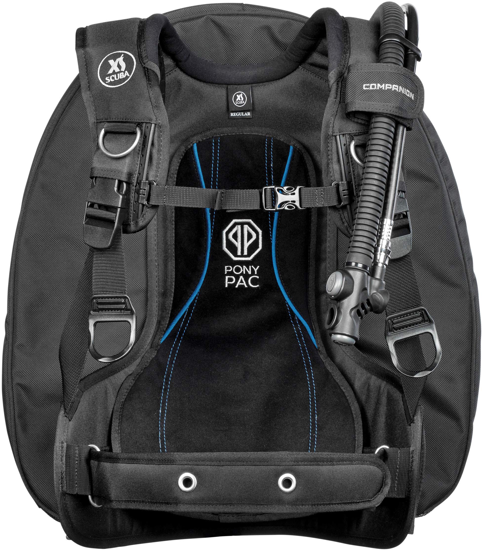 XS Scuba Companion BC Back Inflate Travel BCD (X-Large)