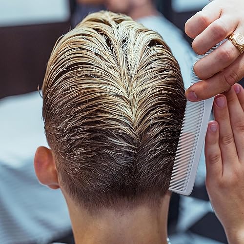 Miniatura 9 de Styling Gear Juego de 150 peines de peluquería para hombres, peines para mujeres, peines para estilista, barba, bigote, peineta de bolsillo, hecho