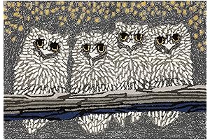 Liora Manne Frontporch Indoor Outdoor Owl Doormat
