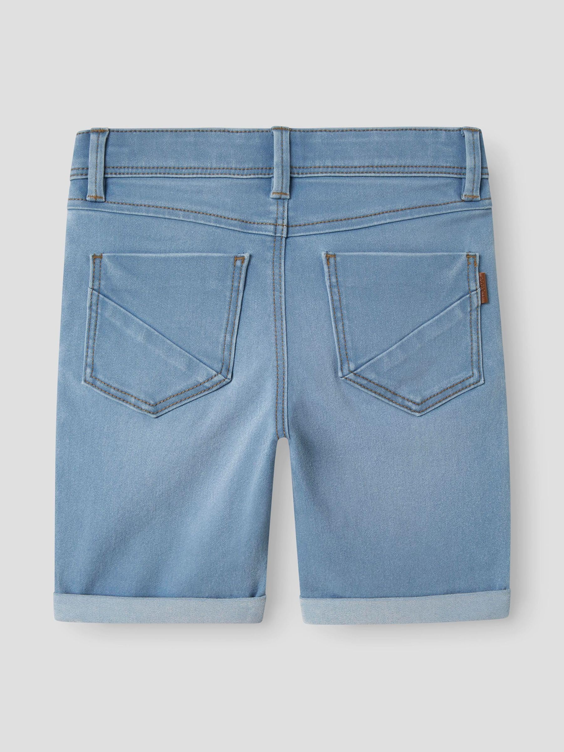 Name IT Nkmsilas Slim Dnm L Shorts 2272-tx Noos - Pantalones Cortos Niños