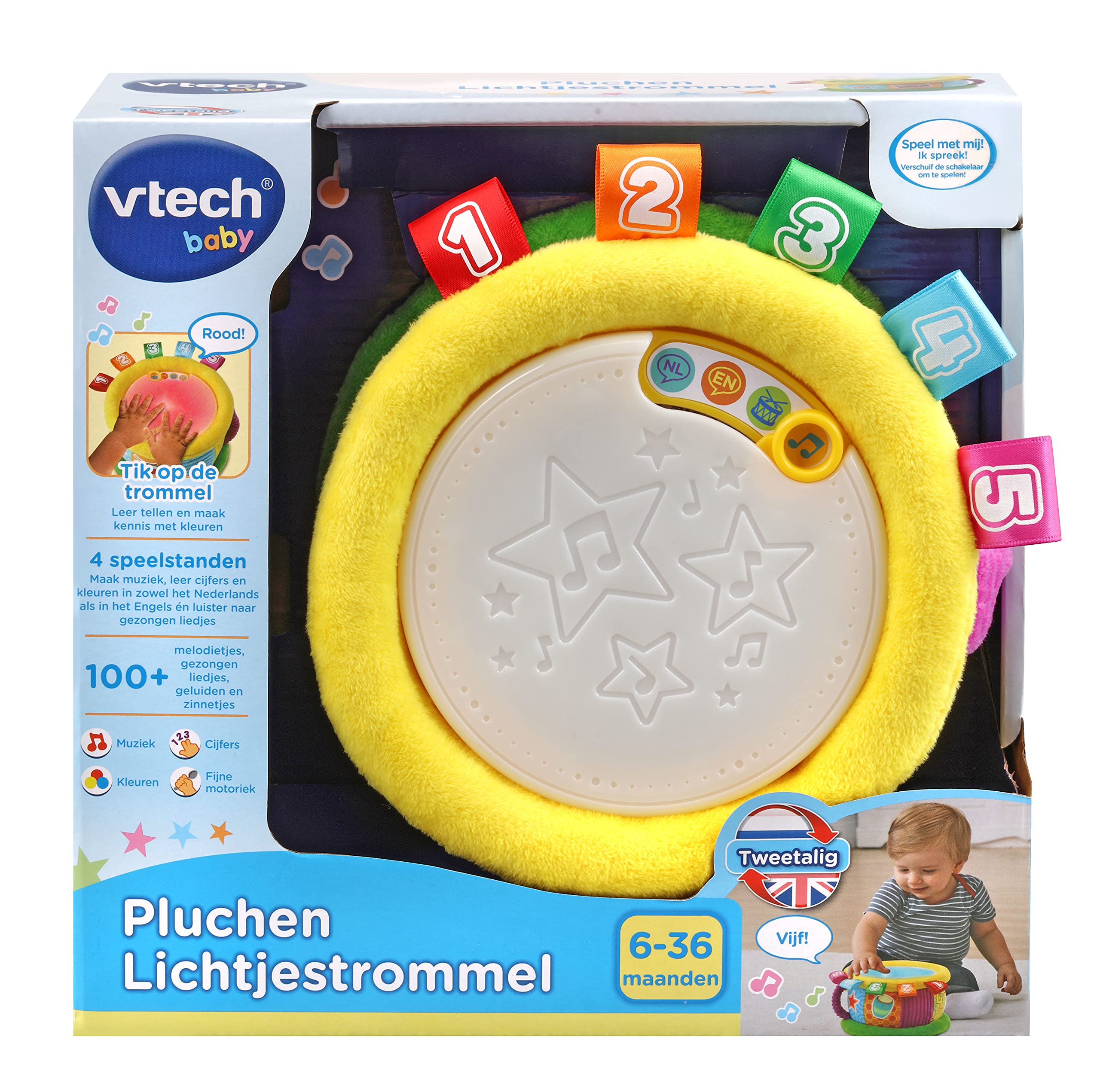 VTech - Zabawki edukacyjne dla niemowląt, 80-612542, wielokolorowe