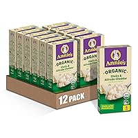 Vista 8 de Annie's Macarrones y queso orgánicos, queso cheddar suave clásico, alimentado con pasto, 6 onzas