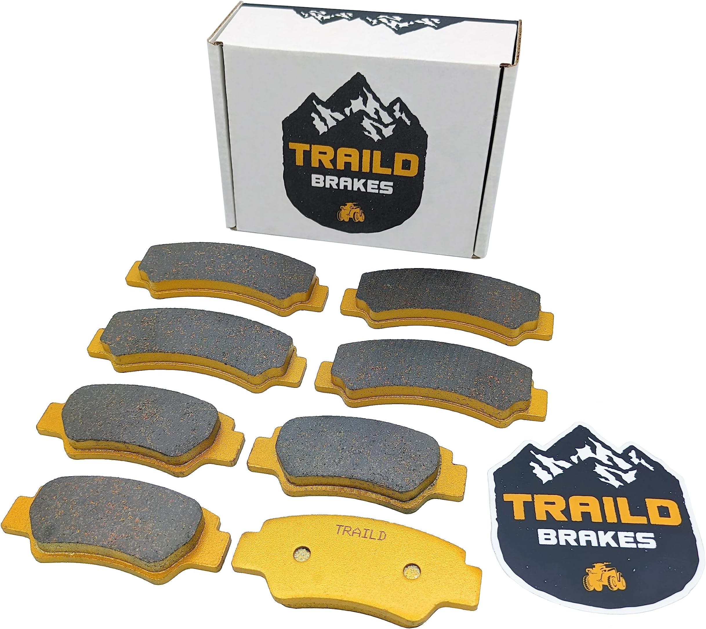 CF Moto UFORCE 500, 600, 800, 1000 2018-2026 Ceramic Brake Pad Set Front & Rear