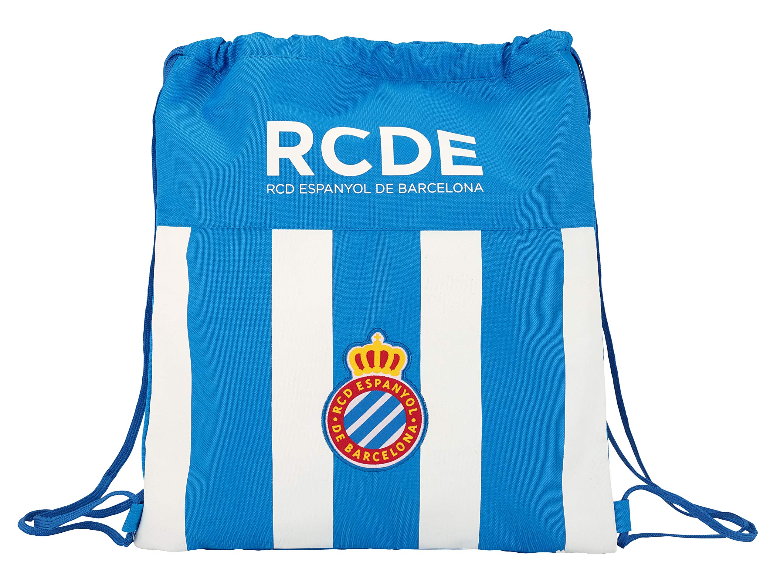 R.C.D. Espanyol Official Large Cloth Bag With Strings