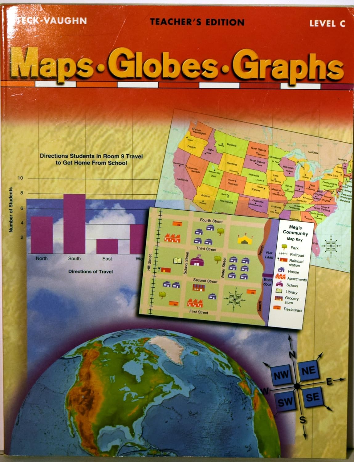 Buy Maps Globes and Graphs Level C Communities Book Online at Low