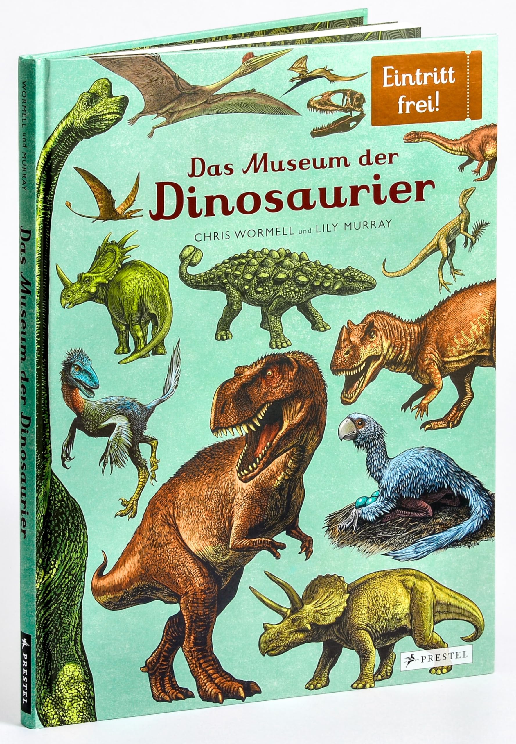 Das Museum der Dinosaurier: Eintritt frei! - Sachbilderbuch im Großformat für Kinder ab 8 Jahren mit sensationellen Urzeit-Illustrationen von Chris Wormell