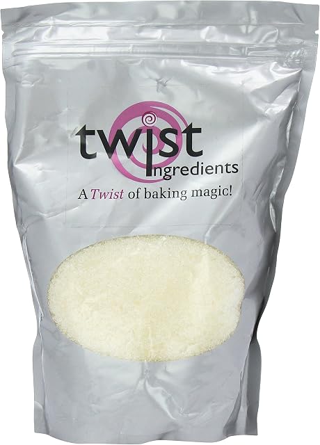 Glimmer Sugar White (1kg) by Twist Ingredients