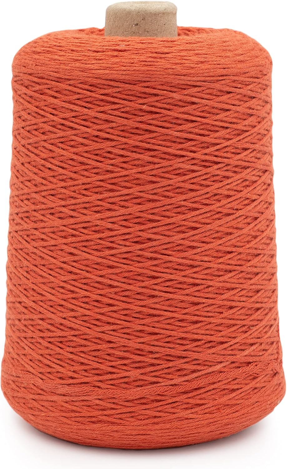 Silk City Fibers, Cotton Bambu Blended Yarn for Machine Knitting, Weaving and Crochet, Honey, 1 Cone, Designer Yarn for Premium Garments, Soft Shawls, and DK Weight Projects