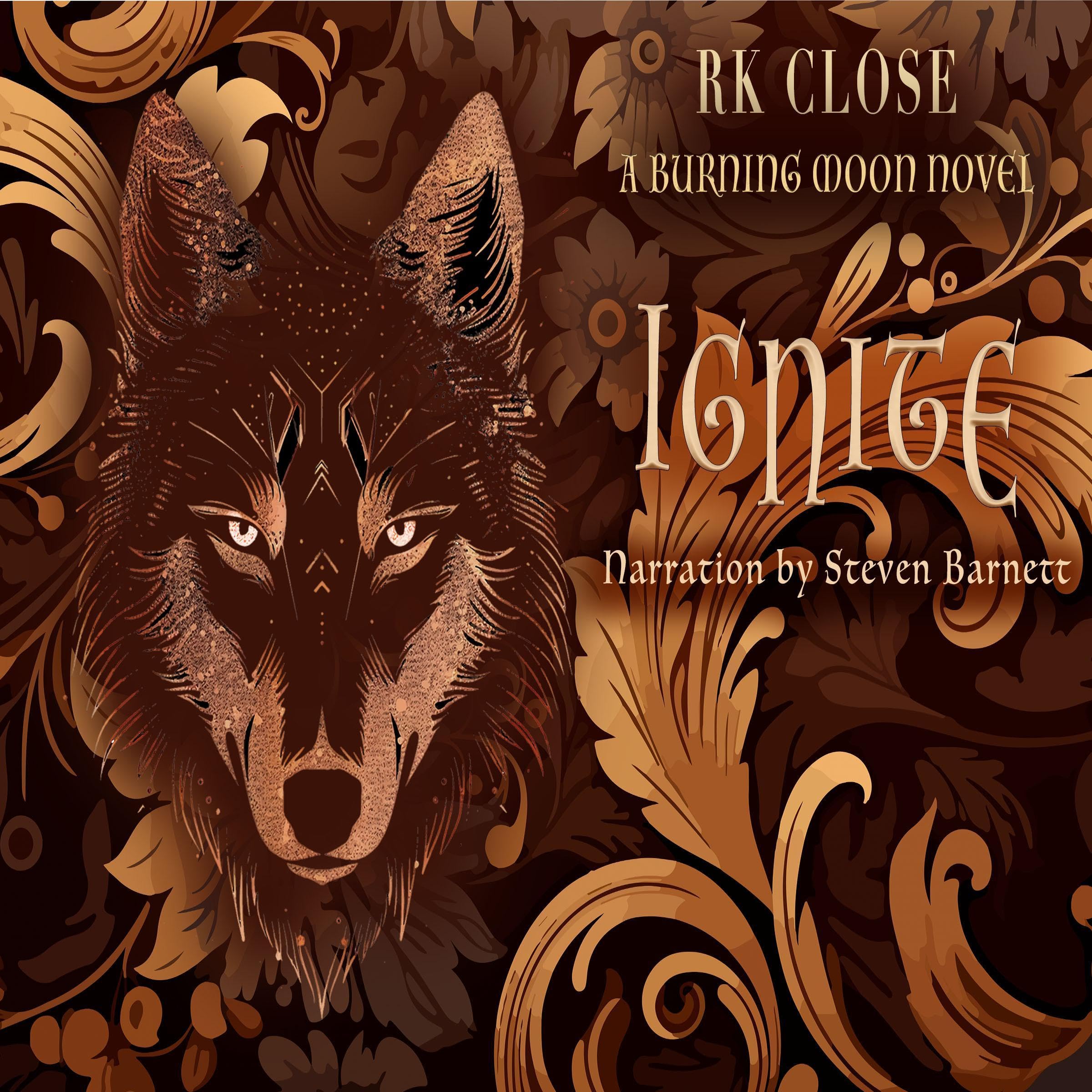 Cover art for Ignite: Firefighter Shifter Fantasy (Burning Moon, Book 2)