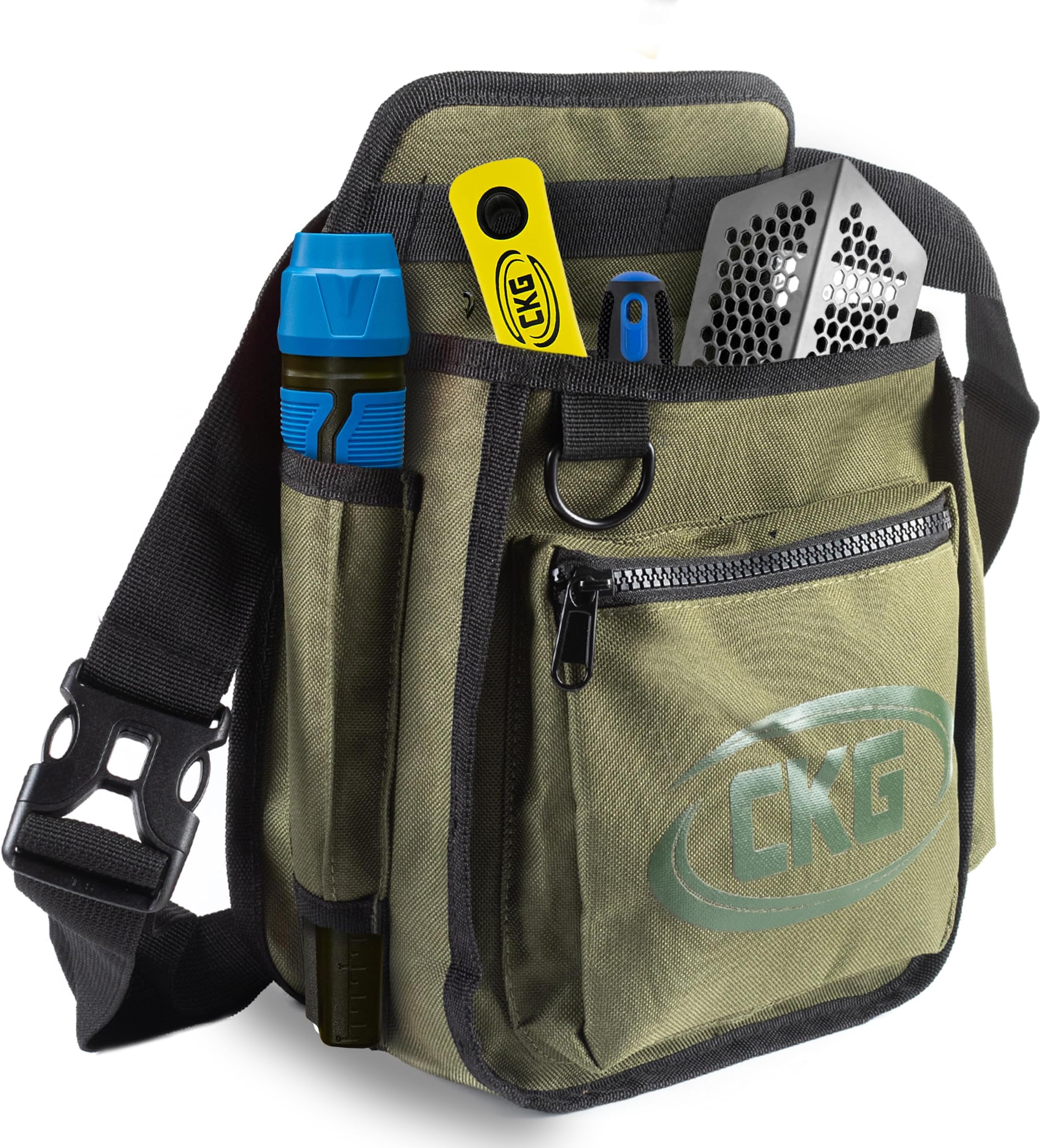 Metal Detecting Finds Bag Waist Digger Pouch Tools