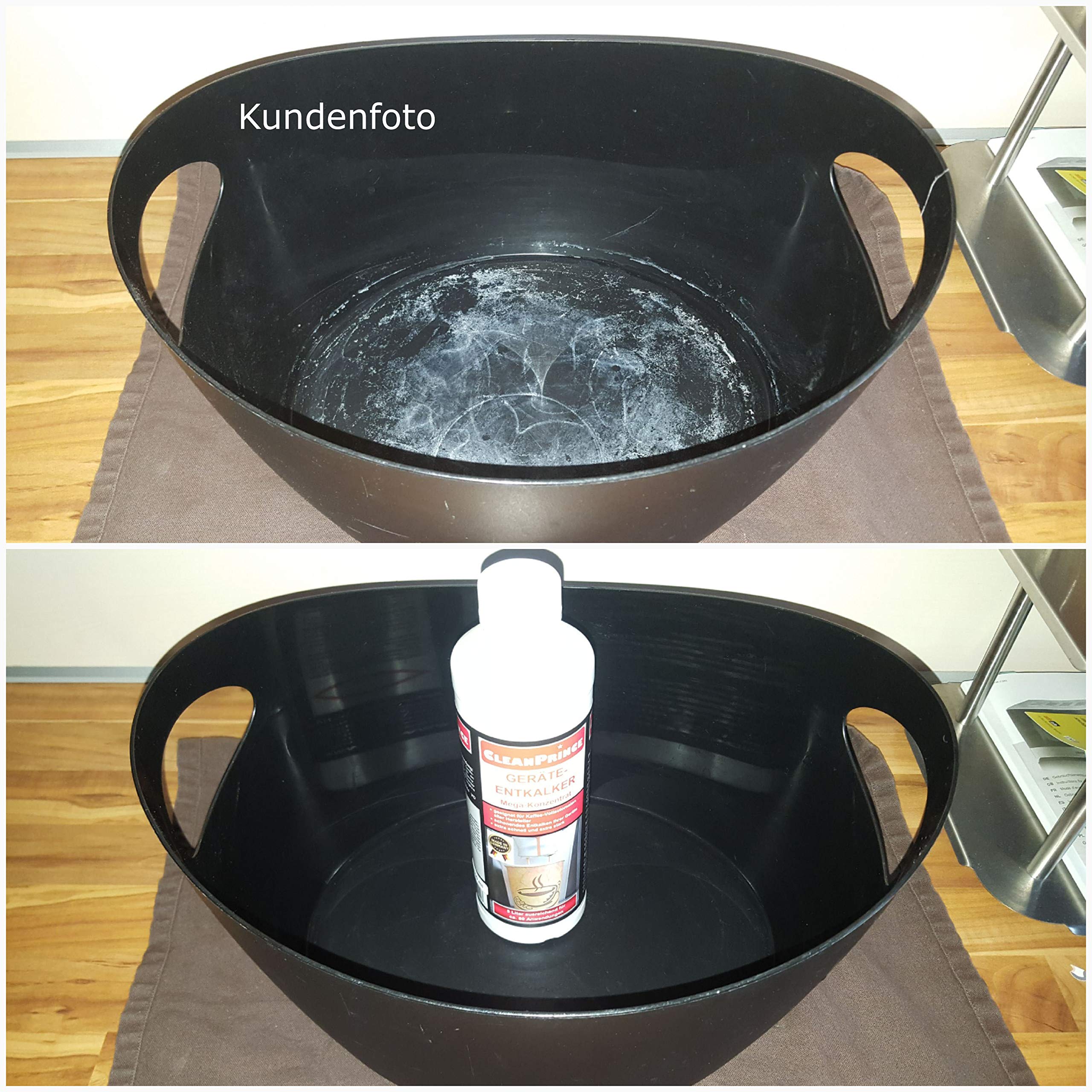 Cleanprince 10 Litro Geräte-entkalker Anticalcare Geraeteentkalker Macchina Del Caffe Espresso Ferro da Stiro Decalcificare Maschinentkalker Cucina Calcare Risolvere Depositi di Infestazione Caffè