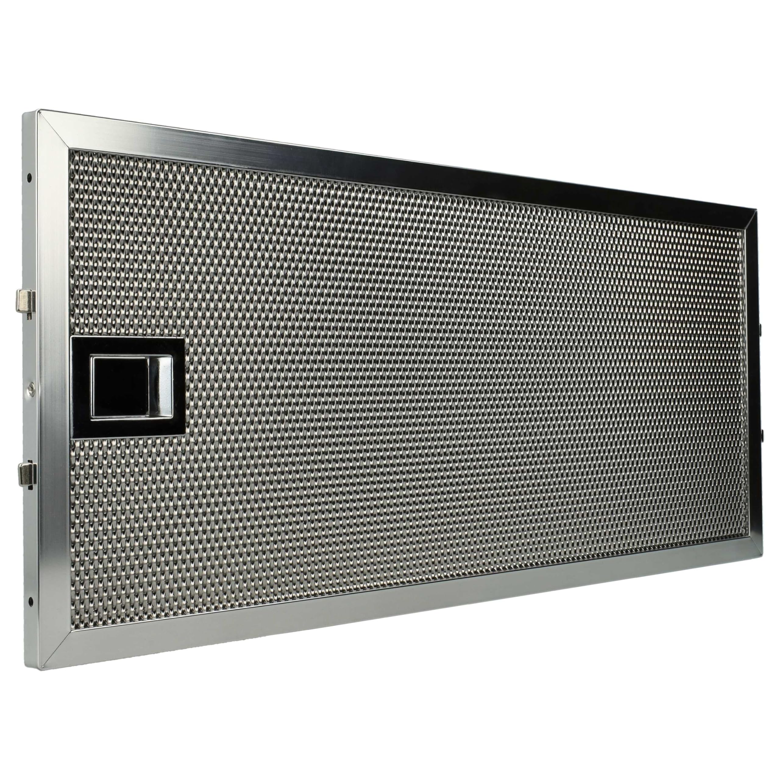 vhbw 2x Filter Metallfettfilter kompatibel mit Miele DA90-1 (1991-1996) Dunstabzugshaube - 17,0 x 38,5 x 0,9 cm, Edelstahl