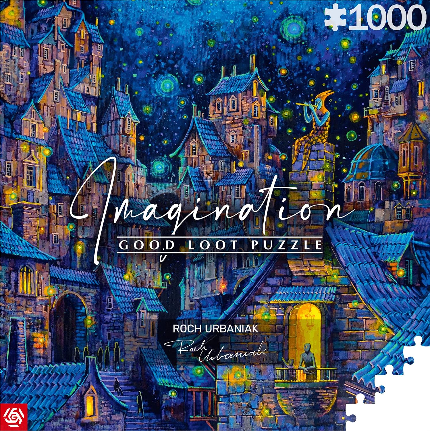 Good Loot Jigsaw Puzzle Imagination Series Roch Urbaniak Concert on the Chimney Detailed Picture Durable Product Numerous Hours of Fun Family Entertainment