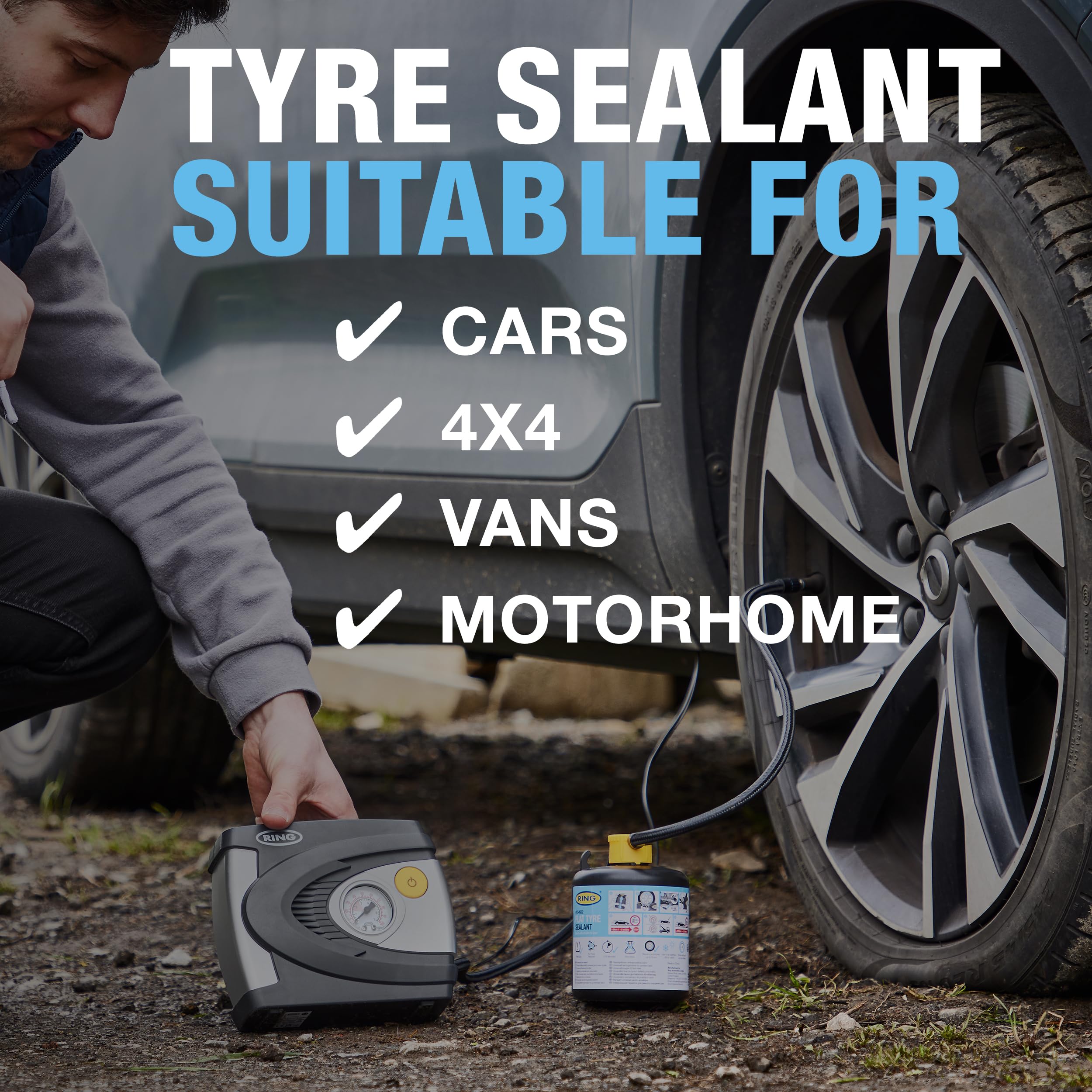 RING Flat Tyre Sealant - Quick & Simply to Use — view 5