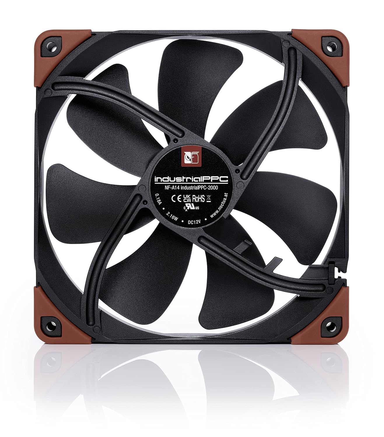 Noctua NF-A14 industrialPPC-2000 Fan (140x140x25mm 3-pin, 2000rpm, IP52)
