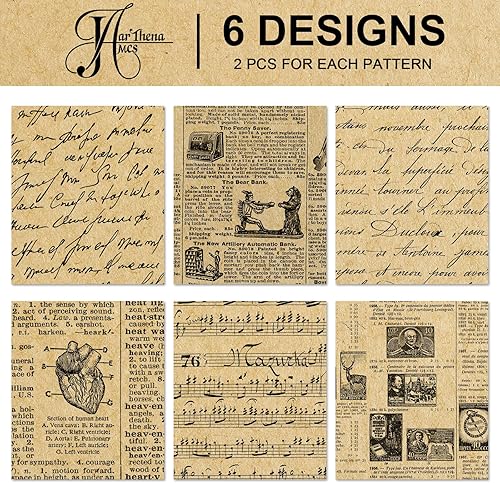 Miniatura 10 de JarThenaAMCS 12 hojas de papel de regalo de noche estrellada, no se enrolla, papel de regalo de estrellas doradas y acuarelas, papel de arte plano