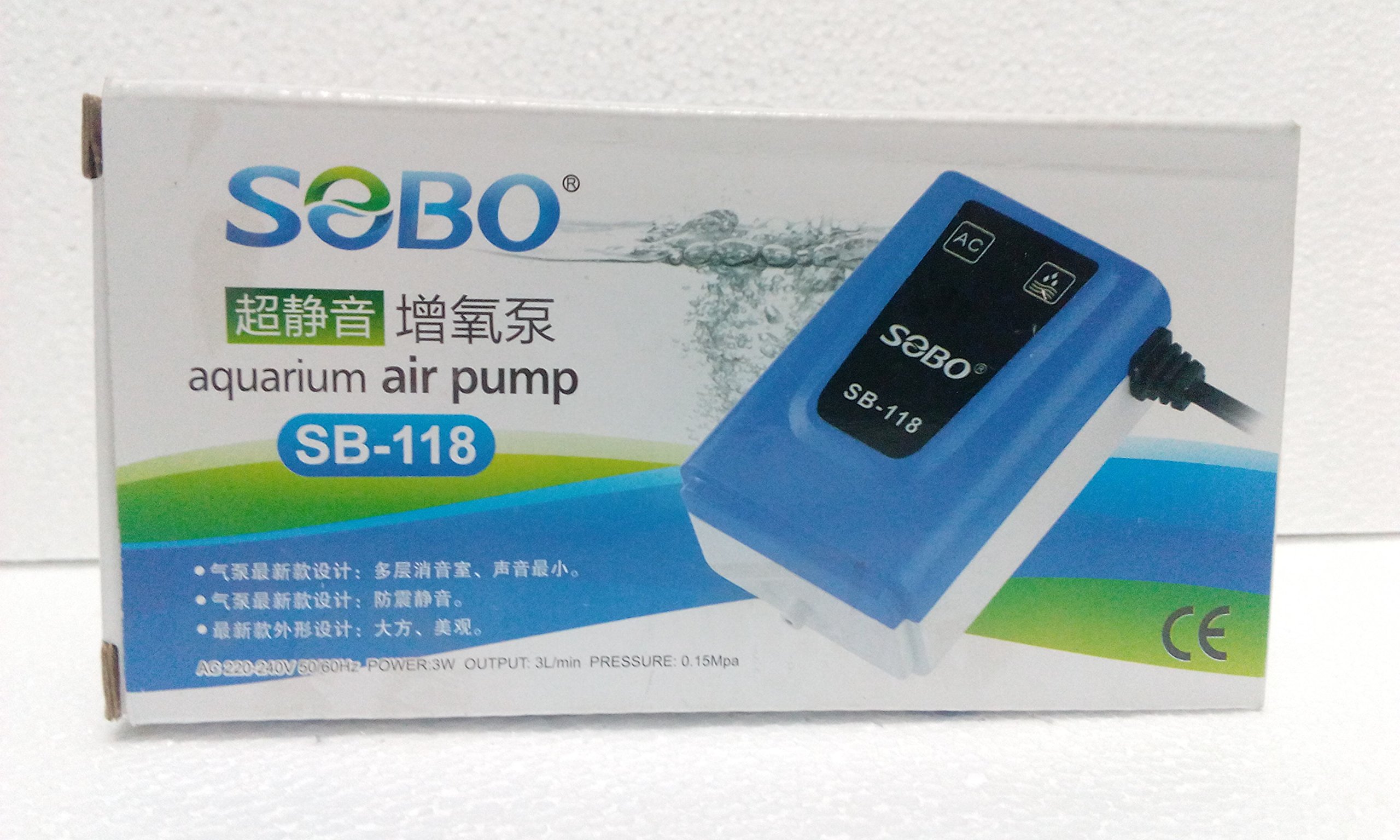 SOBO SB-118 Aquarium Air Pump (B01NBPKZHT) Amazon Price History, Amazon Price Tracker