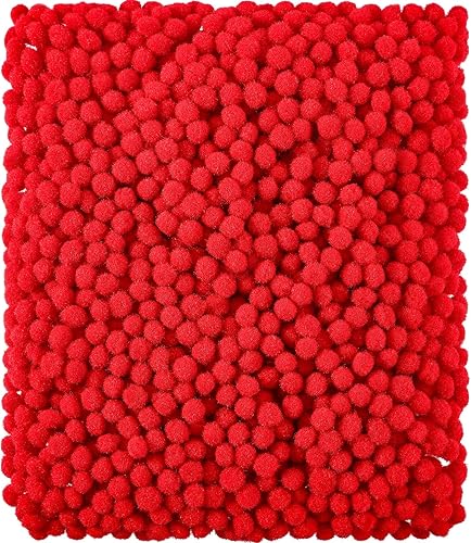 Shappy - 2000 pompones de 0.236in para manualidades, suministros para el trabajo y manualidades