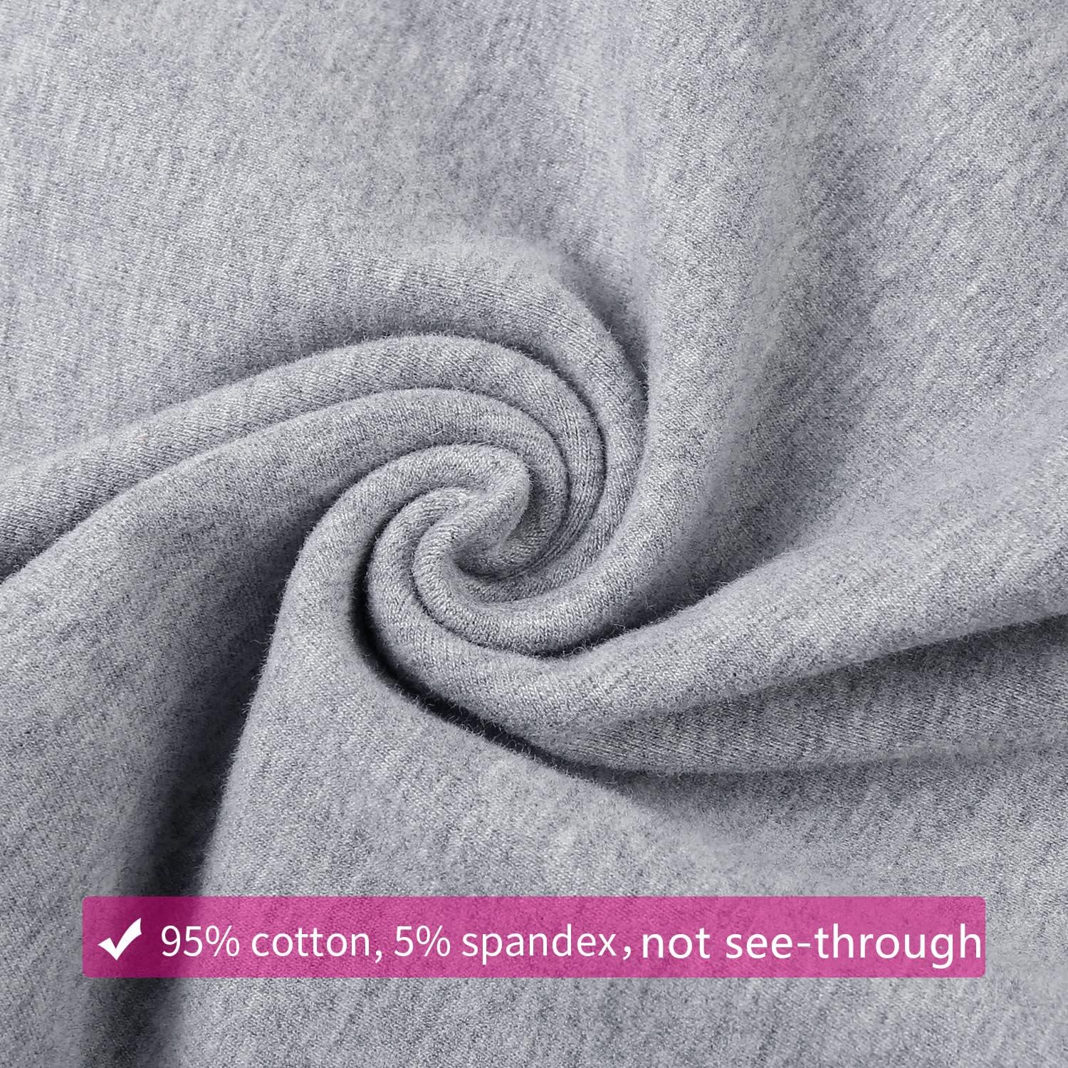 Joyaria Womens Cotton Maternity Leggings Pants Over The Belly Pregnancy Active Wear Workout Yoga Tights Pants S-XXL - Image 3