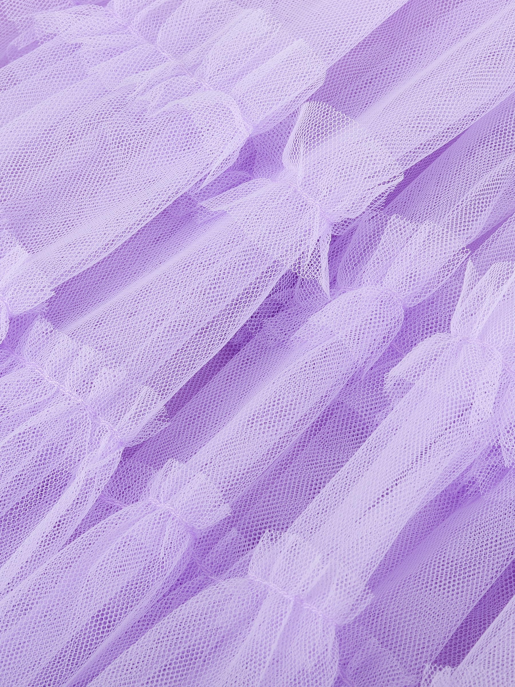 Jupe tutu pour bébé fille - Mini jupe en tulle avec pli - Jupe de princesse - Tutu de ballet avec taille élastique - Jupe courte