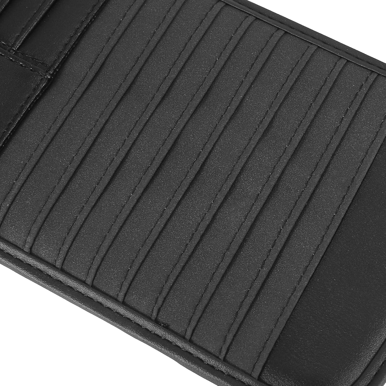 X AUTOHAUX PU Car CD Visor Storage Case Vehicle Sun Visor Organizer with 10 DVD Storage Sleeves Black : Automotive