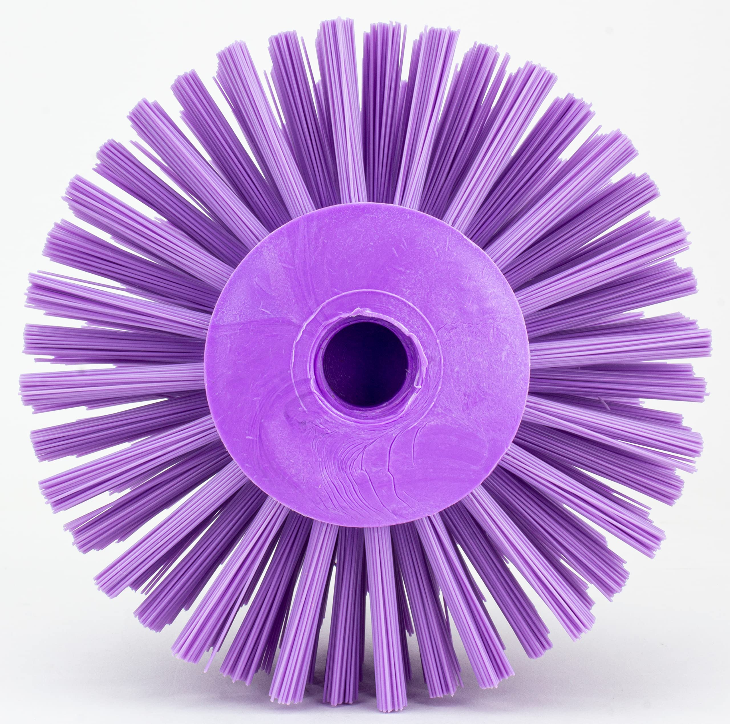 Carlisle FoodService Products Rohr- und Ventilbürste, Violett, 12,7 cm
