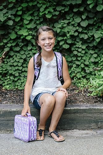 Vista 56 de Wildkin Lonchera aislada para niños y niñas, tamaño perfecto para empaquetar aperitivos calientes o fríos para la escuela y los viajes, los patrones