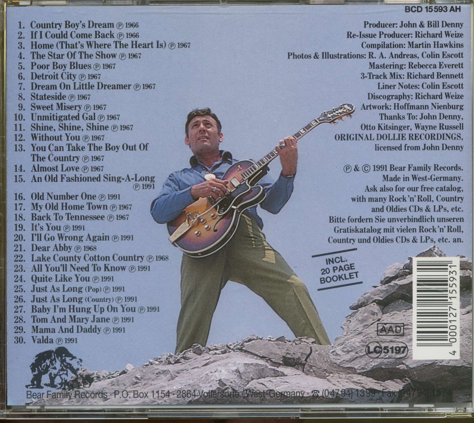 Country Boy's Dream-Dollie Masters