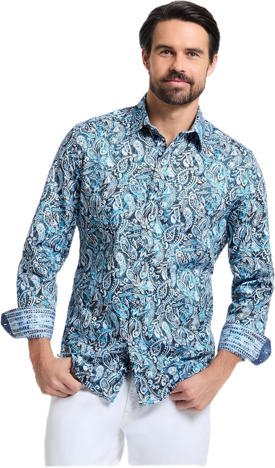 Robert Graham Mens Atwell Long Sleeve