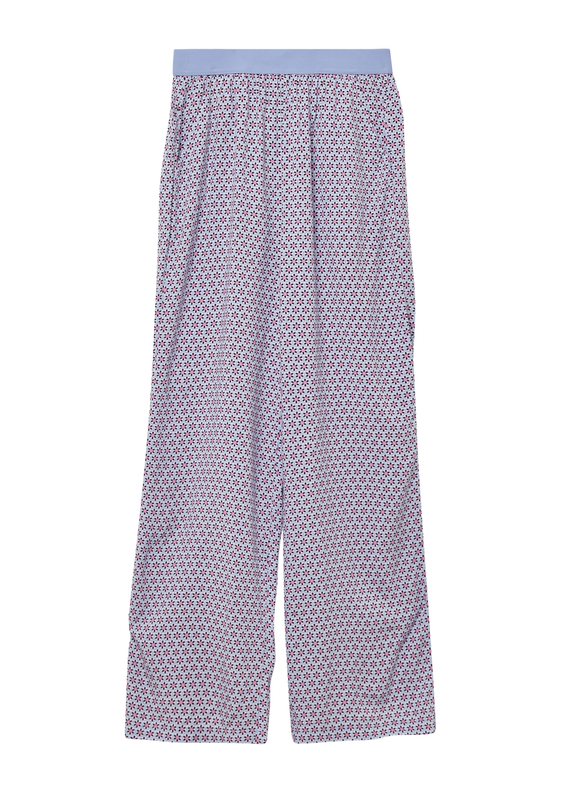 s.Oliver Wide-Leg-Hose aus Viskose im Loose Fit