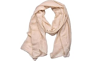 Light, Soft Beige Scarfs for Women: Feminine Fashion and Comfort
