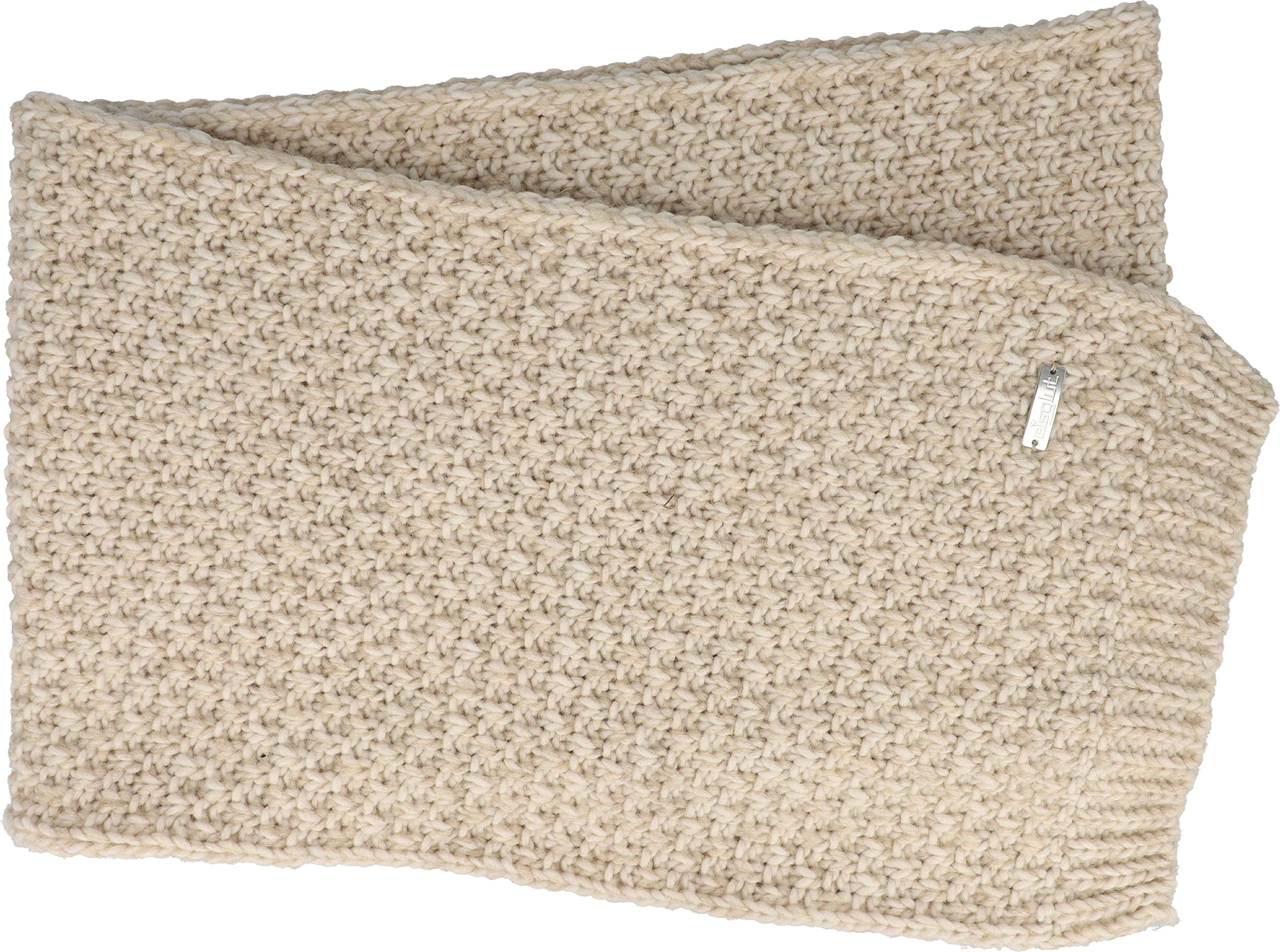 Eisglut Miriam Women's Scarf, womens, Scarf, 19230, Beige Mel., 160x25