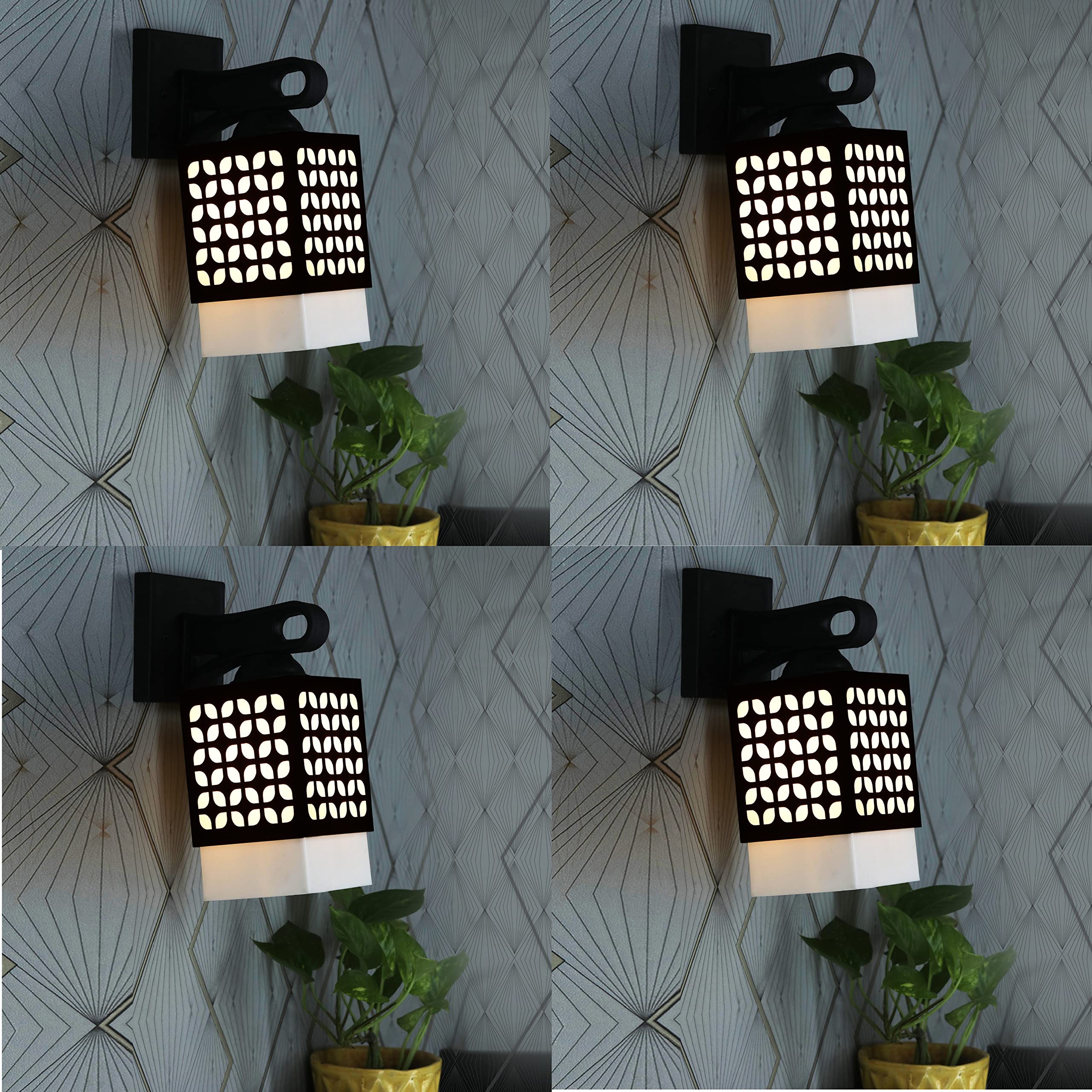 LP Home and Decor Wooden Wall Lamp, Illuminating Your Space with Elegance, Modern Design,Elegant Lighting Fixture for Living Room and Bedroom 57