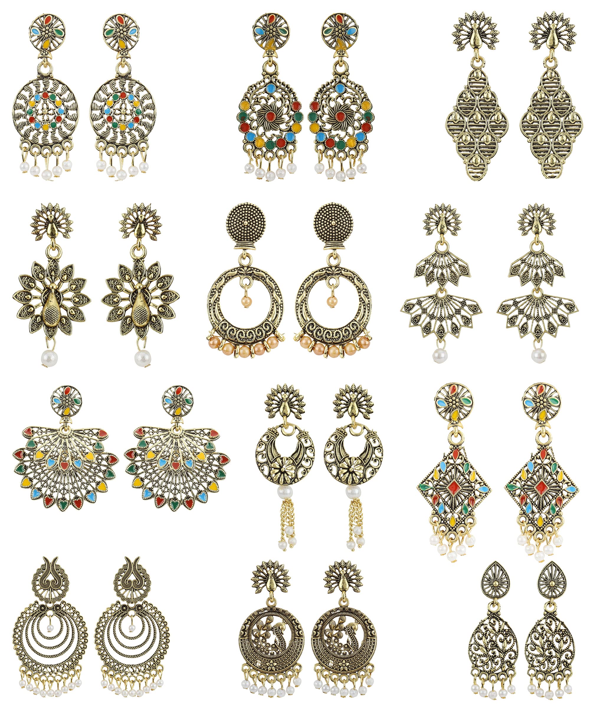 Earrings Jhumka for Girls | Fashion Jewellery Women Artificial Gold Plated | Fancy latest Alloy Jhumki Chandbali Earring | Drops & Danglers