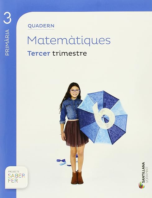 Portada de Quadern Matematiques Proyecto Sabe Fer 3º Primaria 3º Trimestre Edici