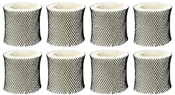 Nispira 8 Packs Holmes Type A Filter HWF62 HWF62CS Compatible Humidifier Wick Filter Fits HM1281, HM1701, HM1761, HM1297 and HM2409