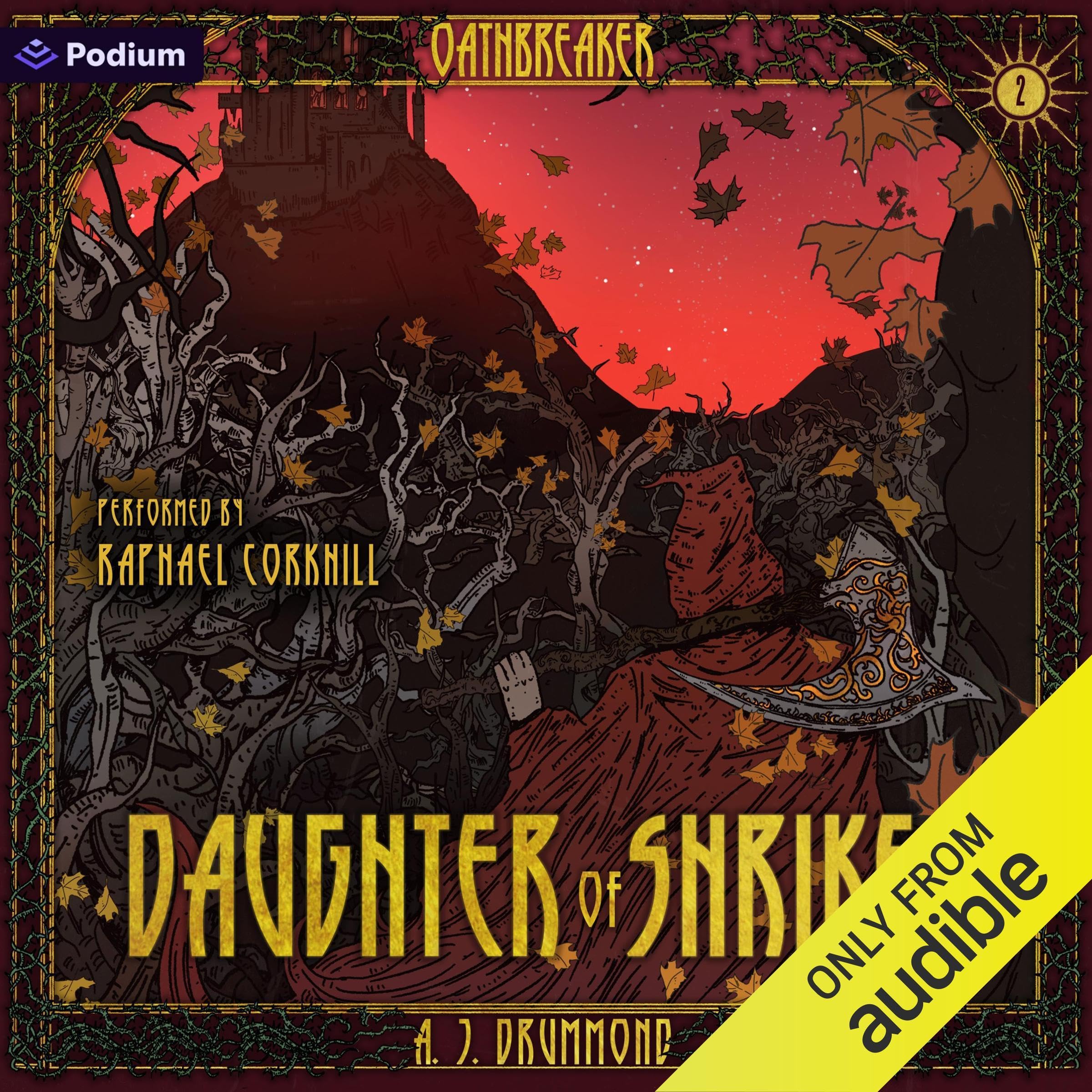 Cover art for Daughter of Shrikes: A Dark Fantasy