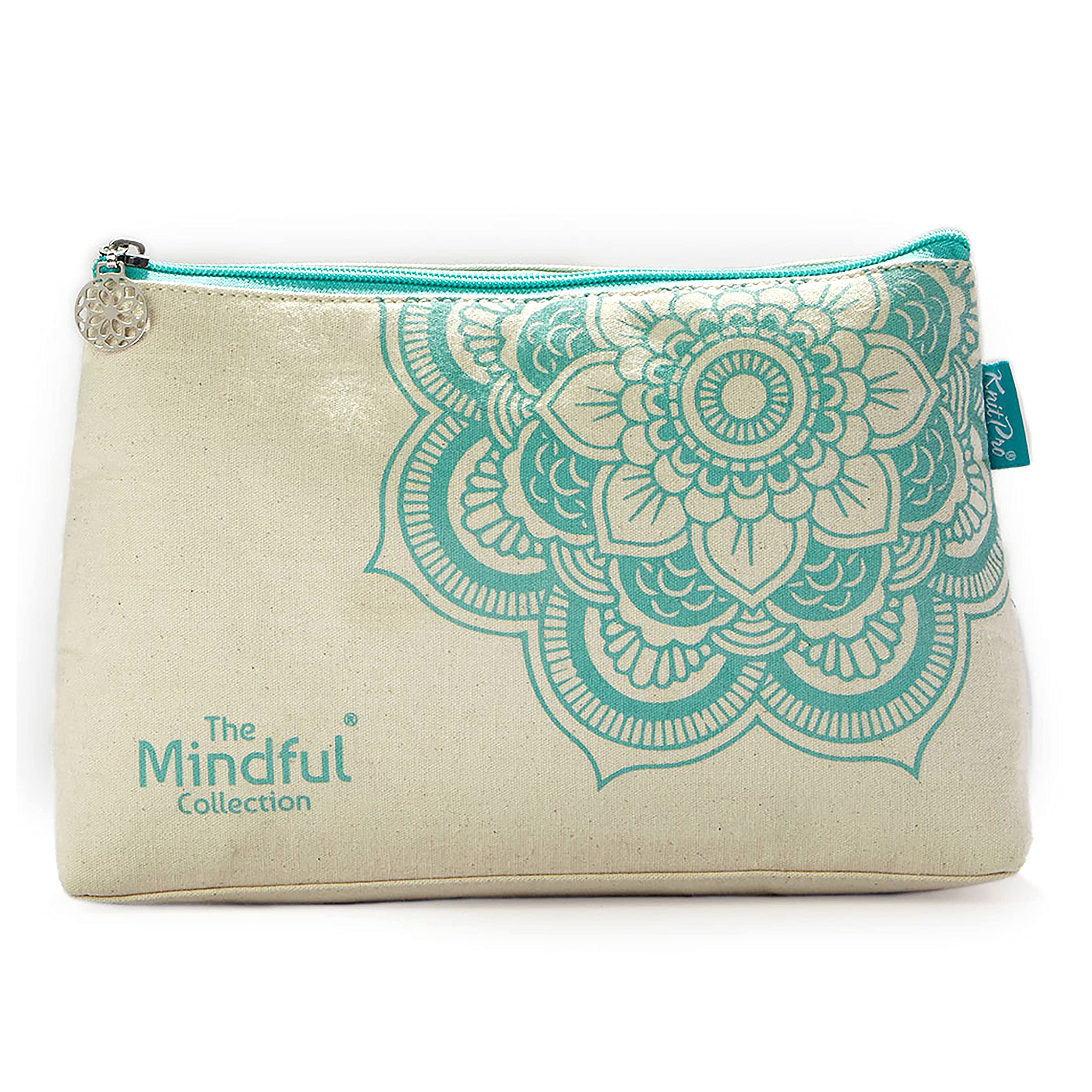 KnitPro Bag, Blue/Ecru, One Size