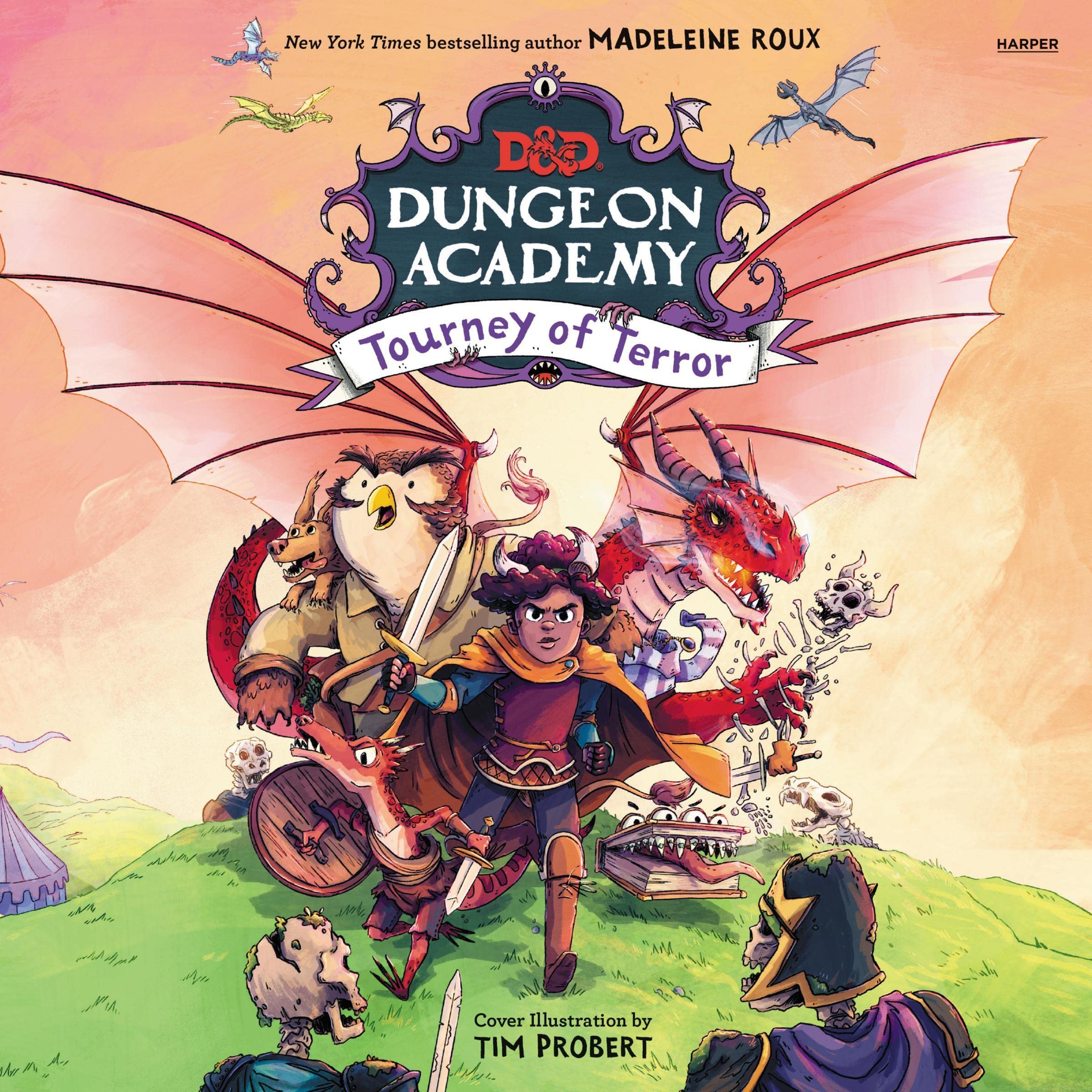 Cover art for Dungeons & Dragons: Dungeon Academy: Tourney of Terror