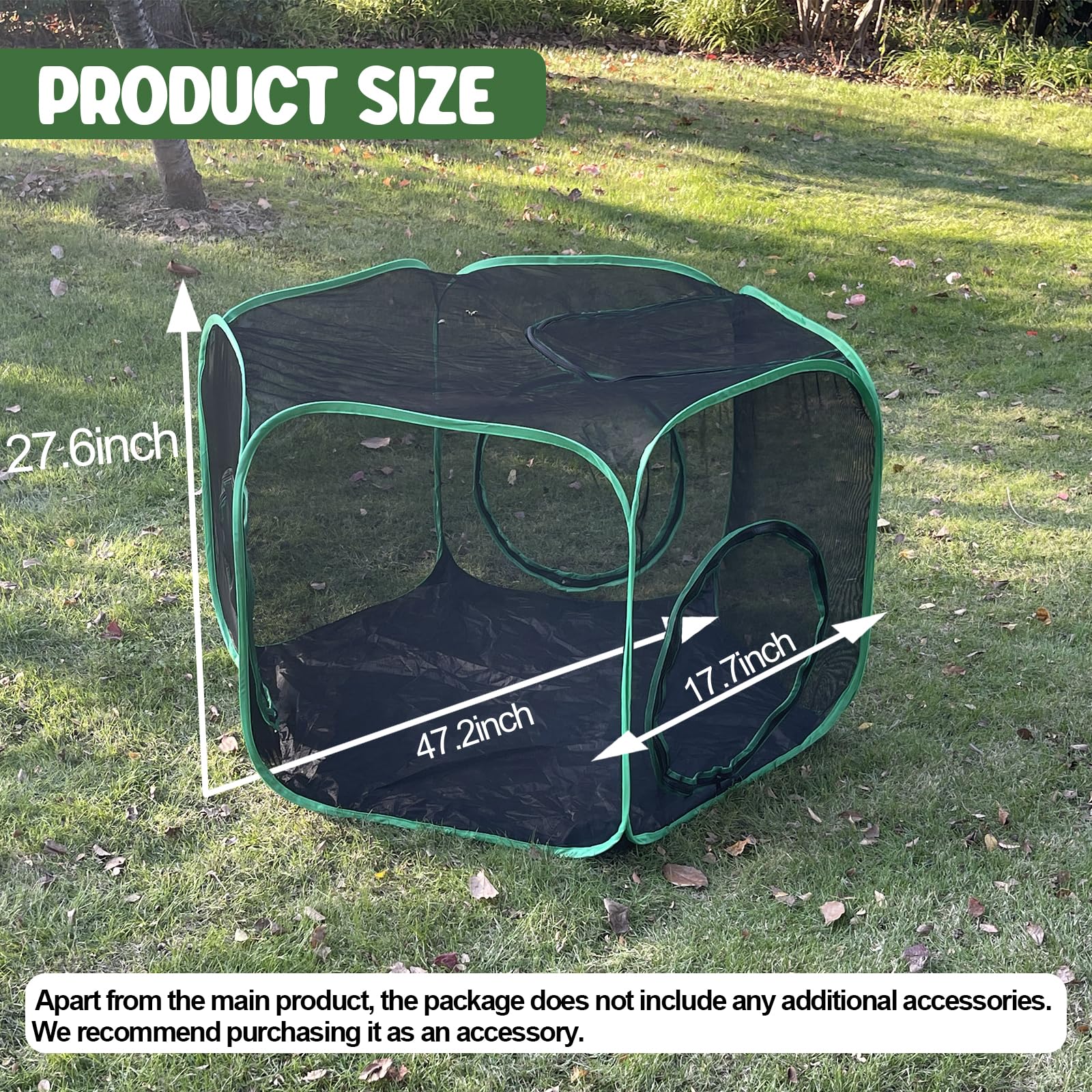 Pawtenda Cat Tent Accessory - Cat Hexagonal Tent x 1
