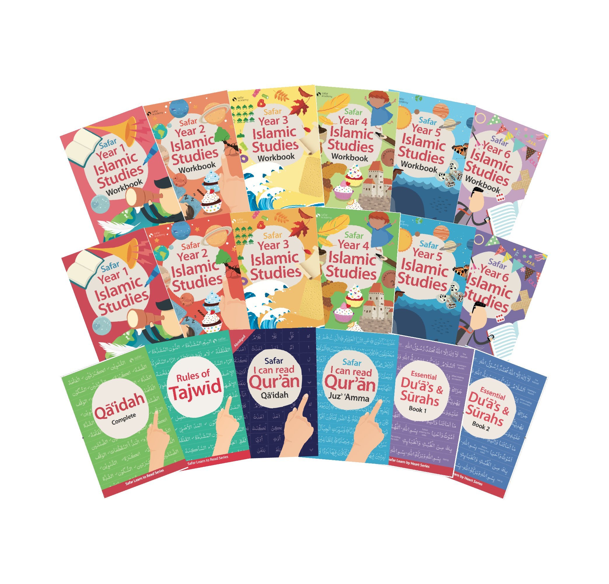 Safar Islamic Studies bundle set 18 books in total