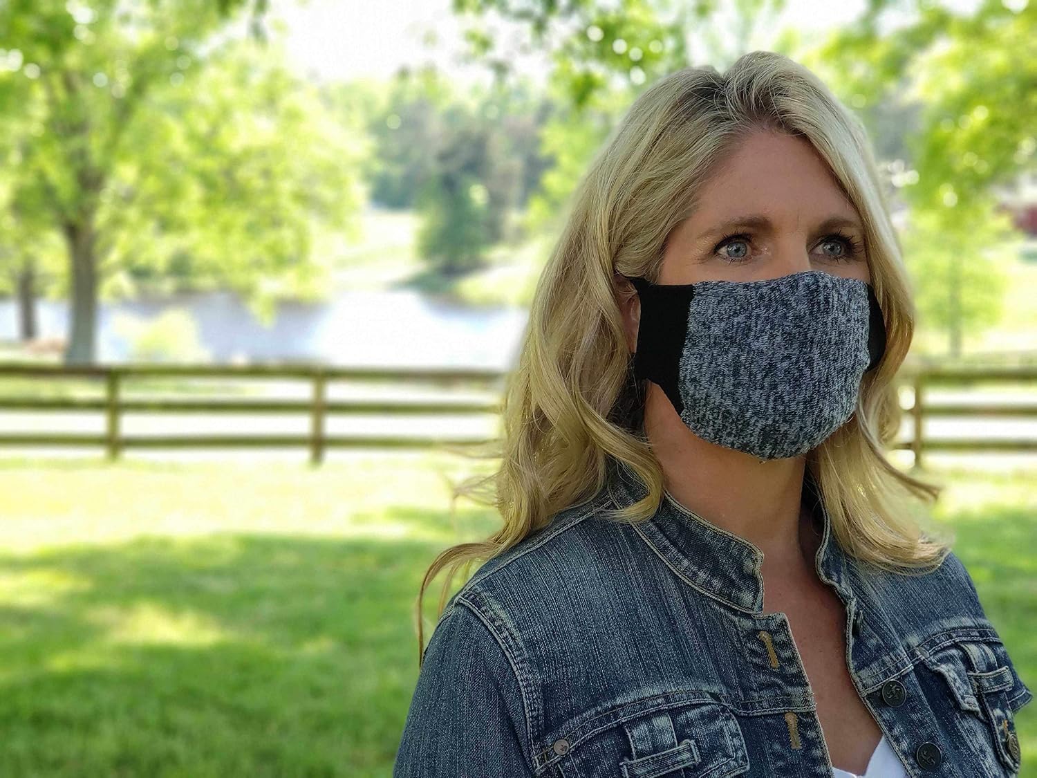 Easy Masks - Washable Face Masks, Reusable, Comfortable, Breathable, Durable, Pack of 2 Masks