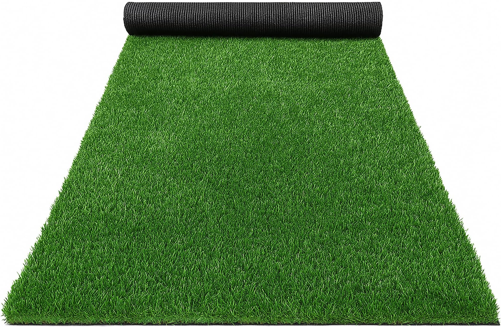 Egardenkart, Artificial Grass Carpet - Green, 26mm | Fake Grass for Balcony Decor, Turf, Yard | 200x150cm (3SQM) Artificial Green Carpet for Indoor Outdoor | Balcony Grass (2x1.5mtr)