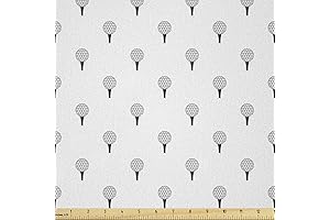Ambesonne Golf Fabric for Creative Expressions