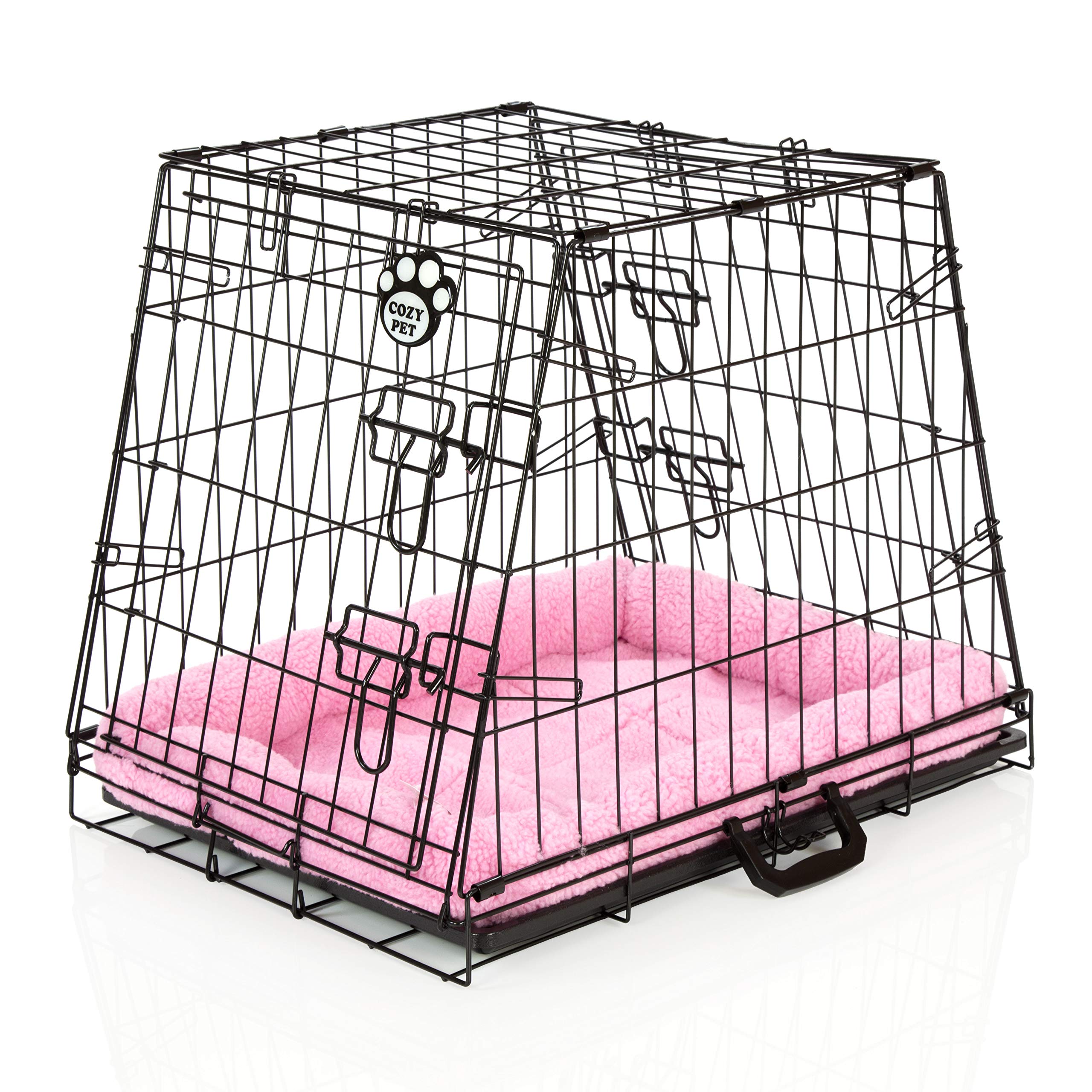 Car Dog Cage 36" by Cozy Pet, Fits Most Makes Audi BMW Fiat Ford Honda Hyundai Kia Jaguar Toyota Renault Vauxhall VW Volvo Puppy Crate Model CDC06