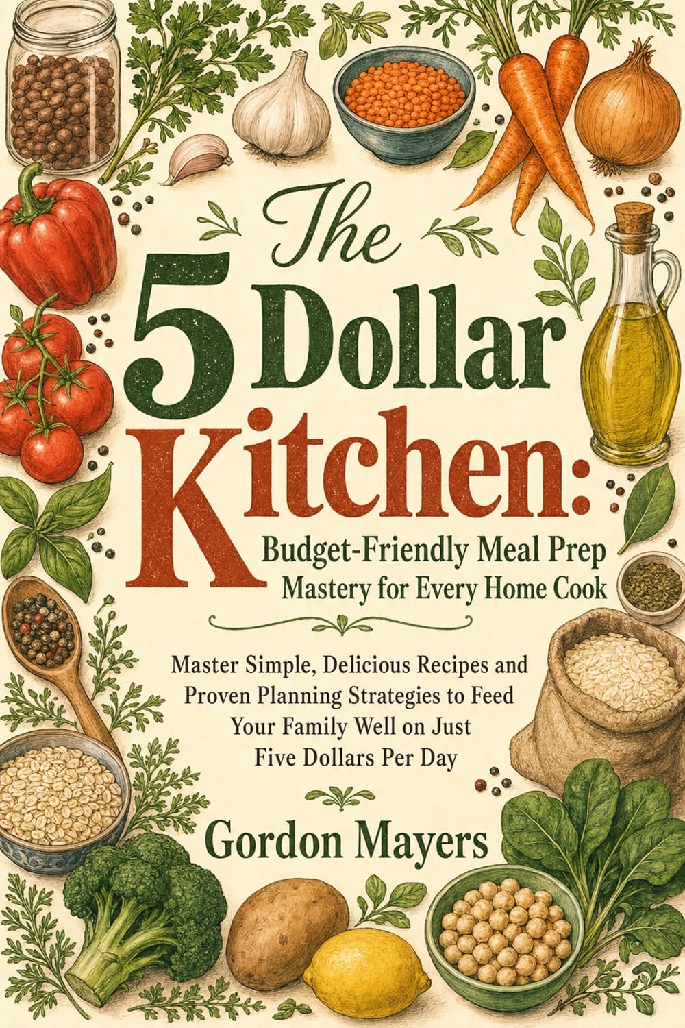 The 5 Dollar Kitchen: Budget-Friendly Meal Prep Mastery for Every Home Cook
