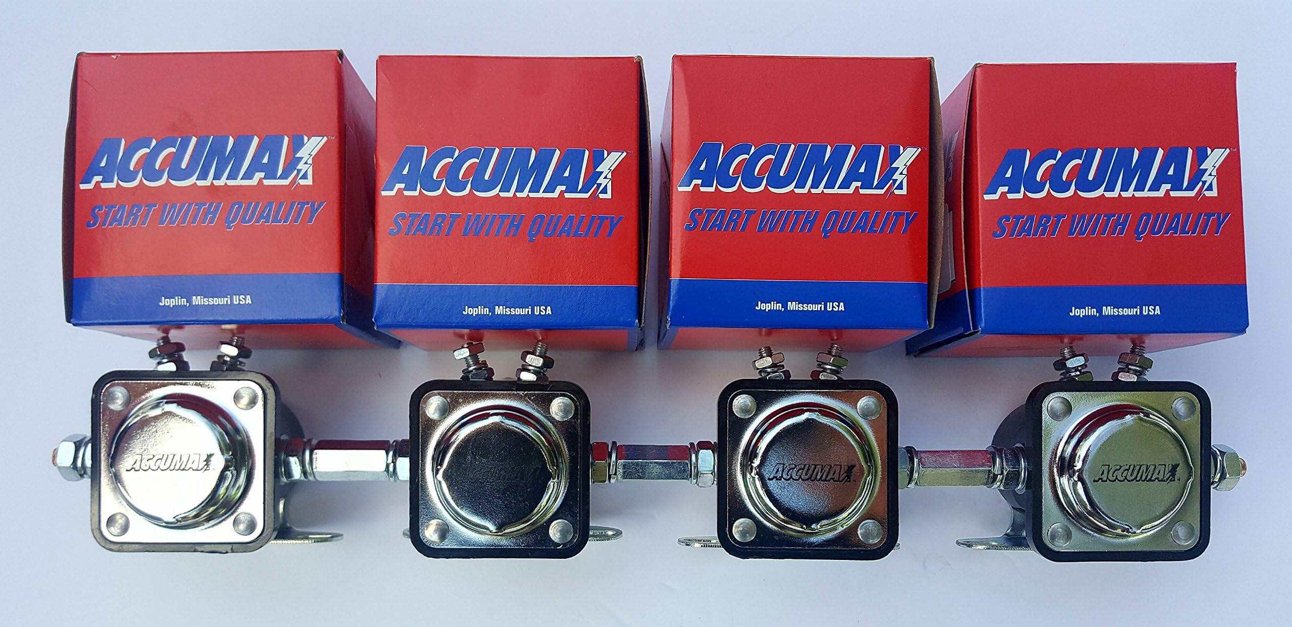 solenoids Set of 4 with Coupling Nuts Included Low Rider & More USA Made
