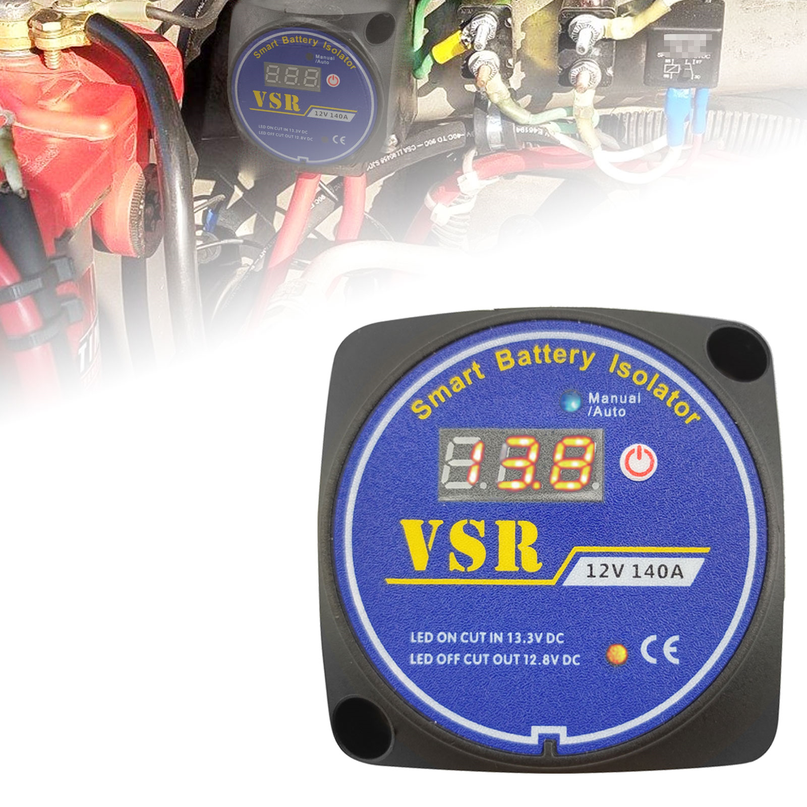 Relais De Séparation De Batterie 200A Camping-car Furgonete Camper