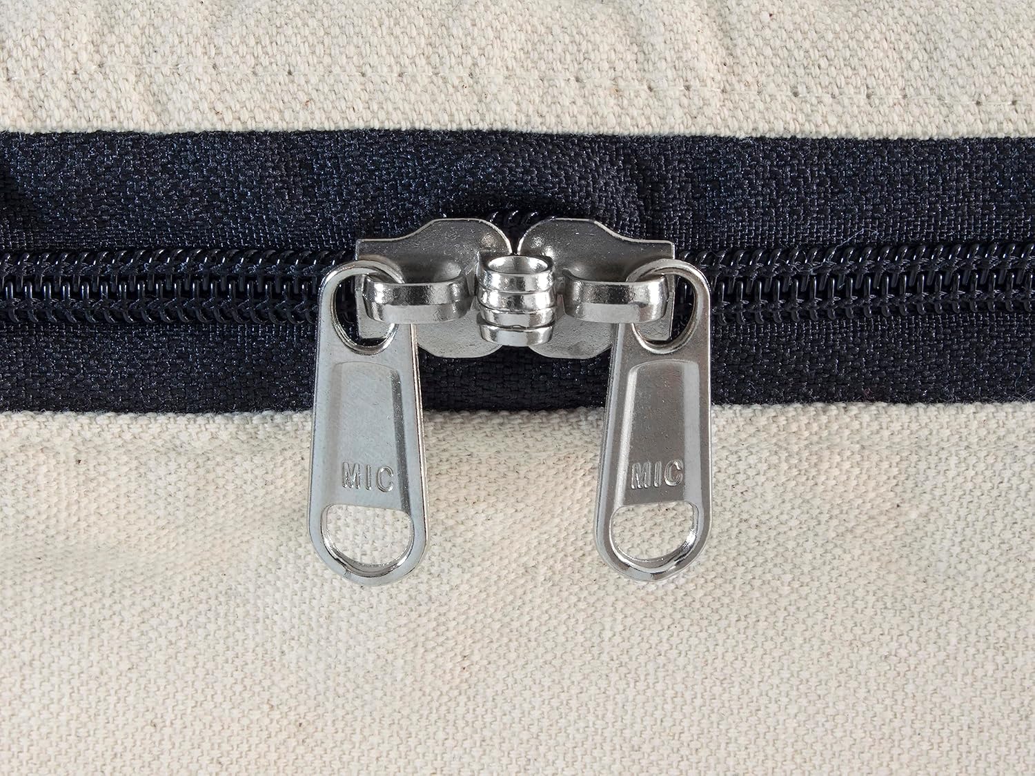 Canvas Storage Bags for Comforters and Blankets - X-Large Zippered Storage Bags for Blankets, Comforters, and Clothes - Easy Storage Under Bed, 100% Cotton, Breathable with Carrying Straps (2 Bags)